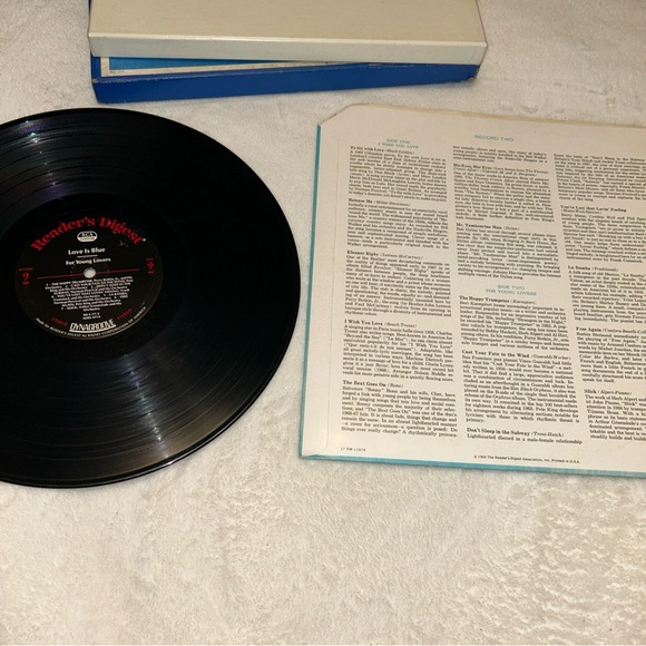 Love is Blue Music in a Mellow Mood 4 LP Record Album Set Reader’s Digest - Picture 6 of 11